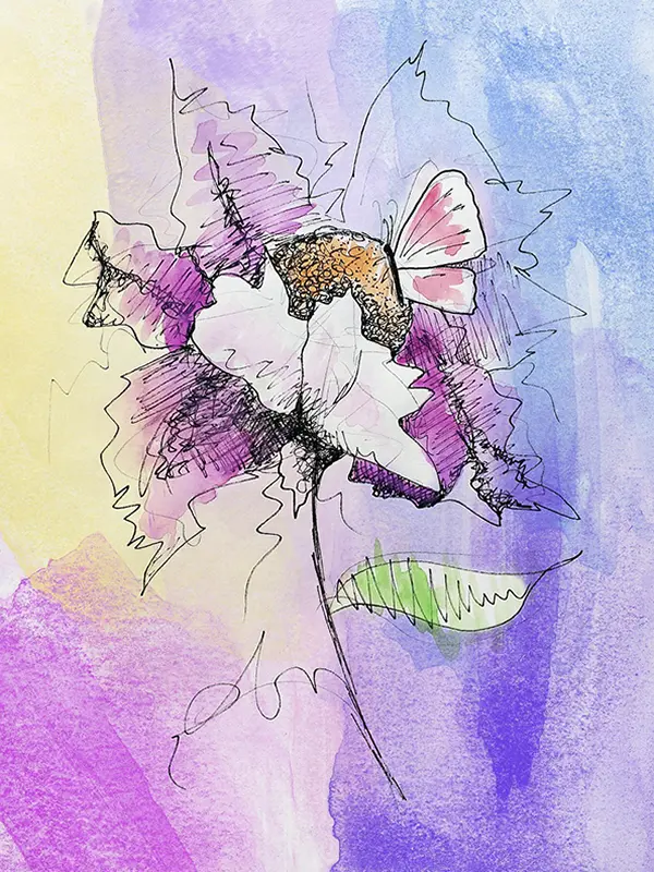 「リアルに描くと同時に美しく」― 細部の処理とテーマ強化の技法
